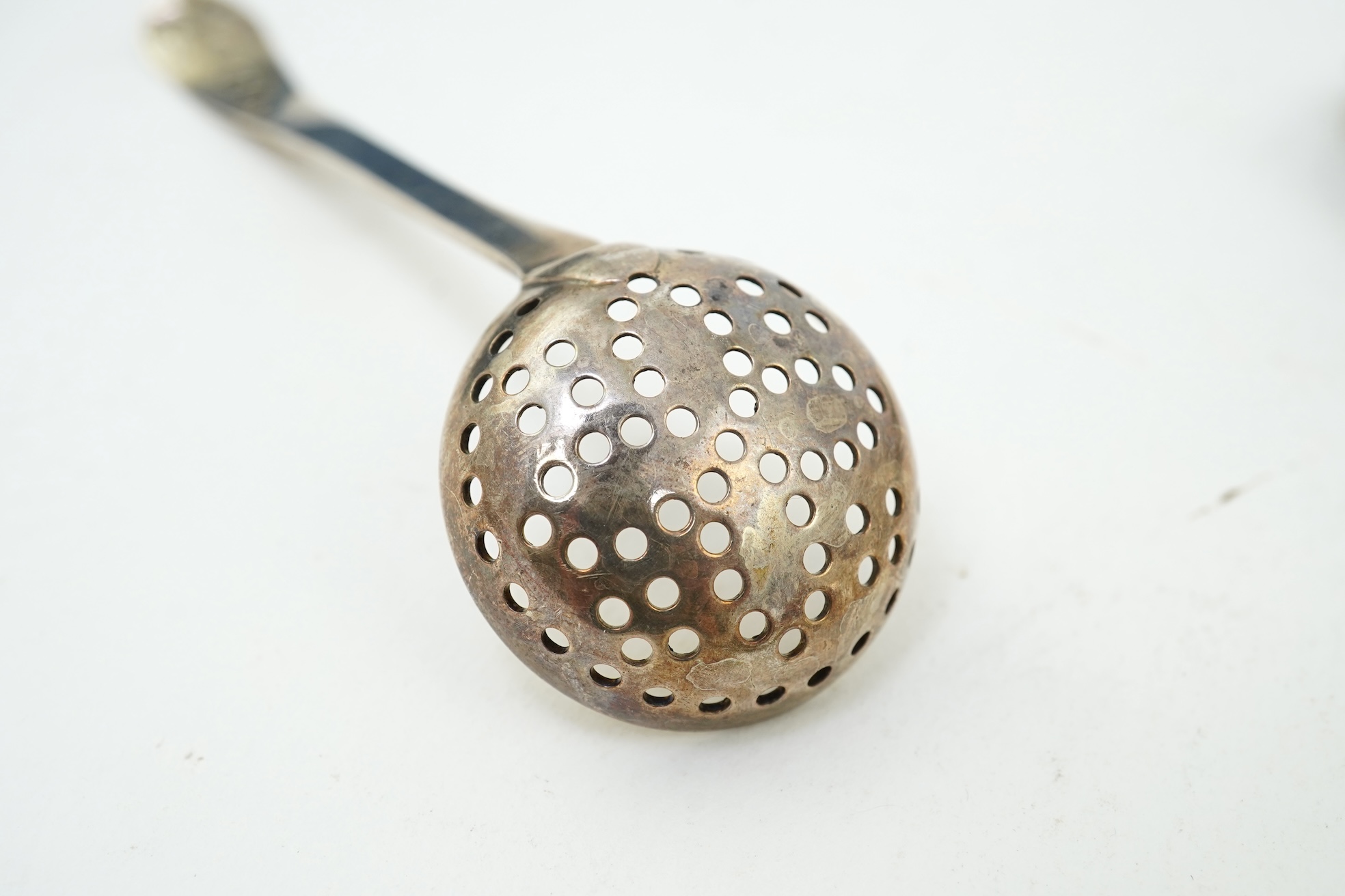 Ten assorted manly 19th century silver caddy spoons